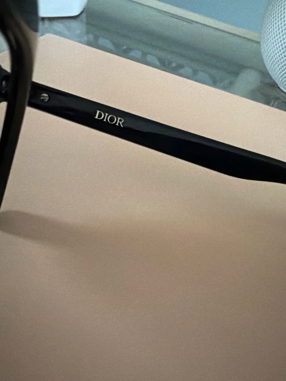 DiorBlackSuit RI Black Pantos Sunglasses